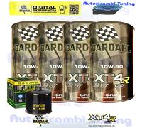 Tagliando Olio Bardahl XT4R 10W60 Per Ducati 800 Scrambler Throttle 2015>2019