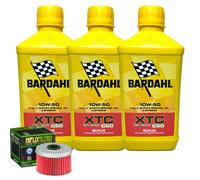 Tagliando Olio Bardahl XTC 10W50 Filtro Per Honda SXS500 M Pioneer 5002015>2020