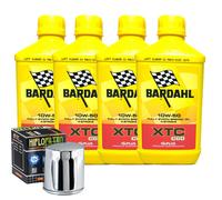 Tagliando Olio Bardahl XTC 10W50 Per Harley Davidson FLST Heritage Softail2006