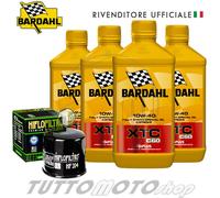 TAGLIANDO OLIO BARDAHL XTC C60 10W40 FILTRO KAWASAKI Z750 S 2005-2006 Z 750