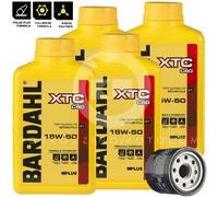 TAGLIANDO OLIO BARDAHL XTC C60 15w50 + FILTRO TRIUMPH Rocket III Classic
