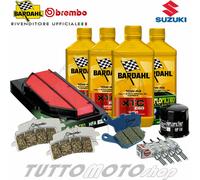 TAGLIANDO OLIO BARDAHL XTC FILTRI CANDELE PASTIGLIE SUZUKI GSX S 1000 2016 2017