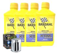 Tagliando Olio Bardahl XTM 20W50 Per Harley Davidson FLSTI Heritage Softail 2006