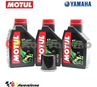 TAGLIANDO OLIO + FILTRO MOTUL 5000 10W40 3L YAMAHA 350 YFM BRUIN AUTO 2WD 2004