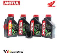 TAGLIANDO OLIO + FILTRO MOTUL 5000 10W40 HONDA 1000 VARADERO COMFORT 2009