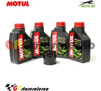 TAGLIANDO OLIO + FILTRO MOTUL 5100 10W30 ARCTIC CAT 1056 BEARCAT Z1 2009