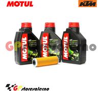 TAGLIANDO OLIO + FILTRO MOTUL 5100 10W40 KTM 950 ADVENTURE S 2004