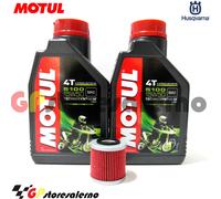 TAGLIANDO OLIO + FILTRO MOTUL 5100 15W50 HUSQVARNA 510 TE 2004