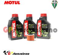 TAGLIANDO OLIO + FILTRO MOTUL 5100 15W50 MZ 500 SAXON FUN 1993