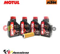 TAGLIANDO OLIO + FILTRO MOTUL 7100 10W30 KTM 1190 ADVENTURE 2016