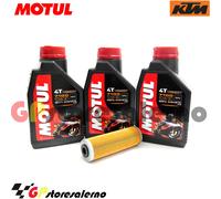 TAGLIANDO OLIO + FILTRO MOTUL 7100 10W30 KTM 990 ADVENTURE 2008