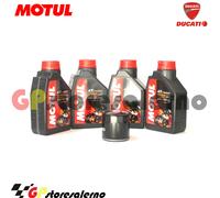 TAGLIANDO OLIO + FILTRO MOTUL 7100 10W50 DUCATI 1000 SPORT CLASSIC SINGLE 2007