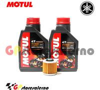 TAGLIANDO OLIO + FILTRO MOTUL 7100 10W50 YAMAHA 250 XV VIRAGO ROUTE 66 1988