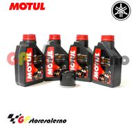 TAGLIANDO OLIO + FILTRO MOTUL 7100 10W50 YAMAHA 950 XVS A MIDNIGHT STAR 2010