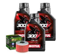 Tagliando Olio Motul 300V 10W50 Per Polaris 500 Predator Troy Lee Edition?2005