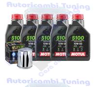 Tagliando Olio Motul 5100 10W50 Harley Davidson FLSTC Heritage Softail Classic
