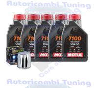 Tagliando Olio Motul 7100 10W50 Harley Davidson FLSTC Heritage Softail Classic
