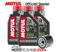TAGLIANDO OLIO MOTUL Honda CB350 F,F1 73-74 + FILTRO OLIO SPECIFICO