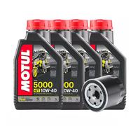 TAGLIANDO OLIO MOTUL Kawasaki KZ1000 E1,E2,G1 78-80 + FILTRO OLIO SPECIFICO