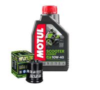 Tagliando Olio Motul Scooter 10W40 Per Aprilia 125 Sport City Street 2012>2014