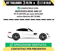 Tagliando per MERCEDES-BENZ AMG GT GT R 430 kw Benzina 2016-2021 - 8 Lt di ol...