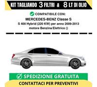 Tagliando per MERCEDES-BENZ Classe S S 400 Hybrid 220 kw Benzina/Elettrico 20...