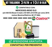 Tagliando per MERCEDES-BENZ GLS Maybach 600 EQ Boost 4-matic (167.987) 410 kw...