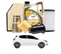 Tagliando per OPEL Corsa E 1.4 LPG 66 kw - 4 Lt di TOTAL + 3 Filtri anno 2015-2023