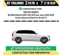 Tagliando per VOLVO XC90 II B6 Mild-Hybrid AWD 220 kw Benzina/Elettrico 2020-...