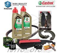Tagliando PIAGGIO Liberty 125 IGET ABS 3V ie 2018 2019 Kit Olio Castrol Completo