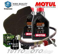 Tagliando PIAGGIO Liberty 150 2000-2013 / Kit Olio Motul SCOOTER 5W40 Completo
