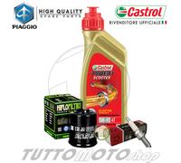 Tagliando PIAGGIO Vespa LX 125 / FL / Touring 2006 2007 Castrol Filtro Candela