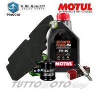 Tagliando PIAGGIO Vespa LX 125 / FL / Touring 2006 2007 Kit Motul Filtri Candela