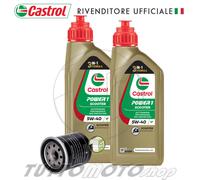 Tagliando PIAGGIO X9 Evolution 125 2003 / Kit Olio Castrol Scooter 5W40 + Filtro