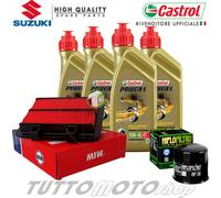 Tagliando SUZUKI DL 1000 V-Strom 2014-2019 / Kit Olio Castrol 10W40 + Filtri