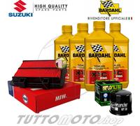 Tagliando SUZUKI DL 1000 V-Strom 2015 2016 2017 2018 / Olio Bardahl XTC + Filtri