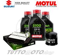 Tagliando SUZUKI DL 650 V-STROM 2004 2005 2006 2007 / Motul 5100 10w40 + filtri