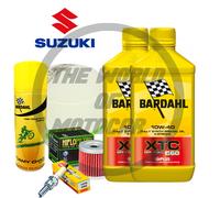 Tagliando Suzuki DR-Z 400 S 2000/2016 XTC 10W40 filtro olio aria candela spray