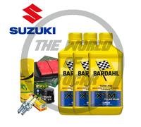 Tagliando Suzuki SV/650 2003/2010 XTM 10W40 filtro olio aria candele spray