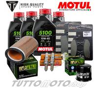 Tagliando TRIUMPH Bonneville 865 T100 2012 2013 Motul + Filtri Pastiglie Candele