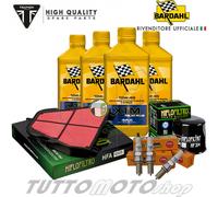 Tagliando TRIUMPH Daytona 675 2006-2012 / Olio Bardahl XTM 10W40 Filtri Candele