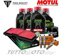 Tagliando TRIUMPH Daytona 675 2012 2013 2014 / Olio Motul + Filtri + Candele