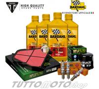 Tagliando TRIUMPH Daytona 675 R 2011 2012 / Kit Olio Bardahl XTC Filtri Candele