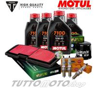 Tagliando TRIUMPH Daytona 675 R 2011-2017 / Olio Motul 7100 + Filtri + Candele