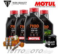 Tagliando TRIUMPH Daytona 675 / R 2012 2013 2014 Olio Motul + Filtro + Candele