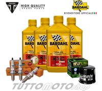 Tagliando TRIUMPH Daytona 675 / R 2016 2017 - Olio Bardahl + Filtro + Candele