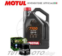 Tagliando TRIUMPH Daytona 955 i 2002 2003 2004 / Kit 4L Olio Motul 7100 Filtro