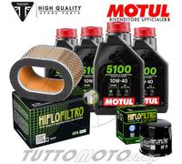 Tagliando TRIUMPH Sprint ST 955 2002 2003 2004 Kit Olio Motul 5100 10W40 Filtri