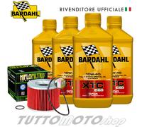 Tagliando TRIUMPH Trident 750 1991-1998 / Olio Bardahl XTC 10W40 + Filtro