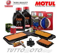 Tagliando YAMAHA Majesty 400 2004 2005 / Kit Olio Motul 7100 10W40 Set Freni EBC